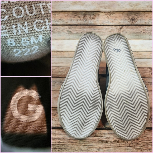 GUESS Camouflage High-Top Wedge Sneakers - Picture 3 of 4